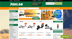 Desktop Screenshot of jakt.se