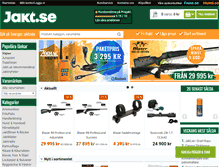 Tablet Screenshot of jakt.se